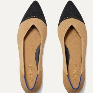 ROTHY’S The Point Shoes Color - Camel Captoe Size 7
